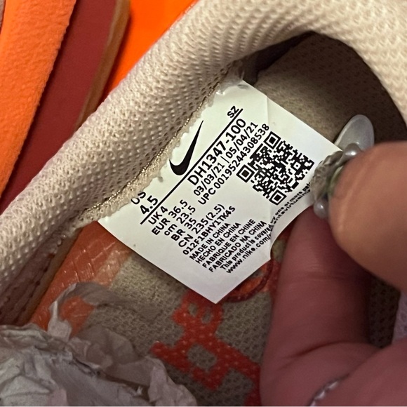 Nike Sacai x Clot x LDWaffle 'Net Orange Blaze' - Picture 6 of 8